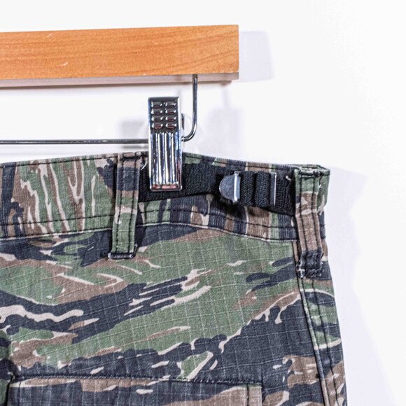 Rothco Military BDU Tiger Camo Ripstop Cargo Pants Medium Y2K Streetwear Army - Picture 6 of 9